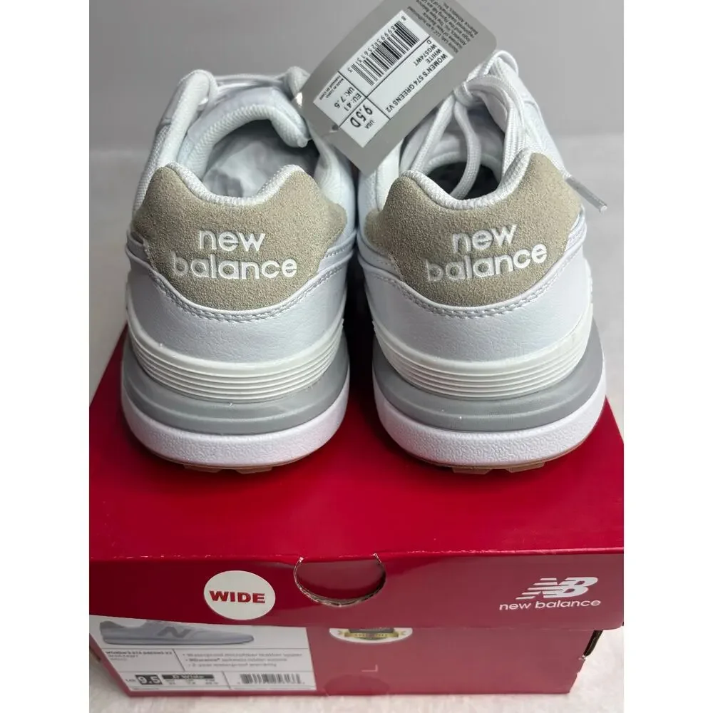 New Balance Women’s spikeless golf White 574 Greens V2 (US Size 9.5) NIB